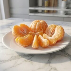 Quýt đường sau khi lột vỏ