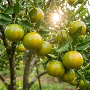 Quýt đường trên cây