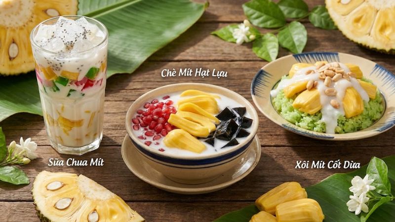 Các món ngon làm từ mít thái Changai