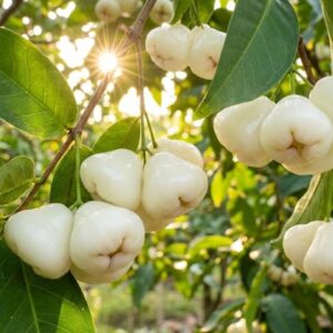 Mận sữa trên cây