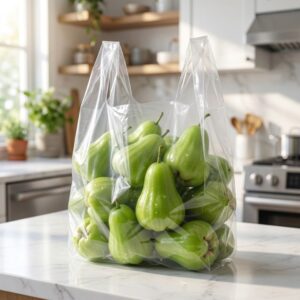 Túi ni lông đựng mận tam hoa