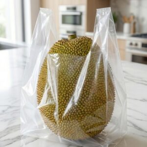 Trái mít nghệ trong túi ni lông