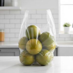 Trái cam xoàn ở trong bịch ni lông