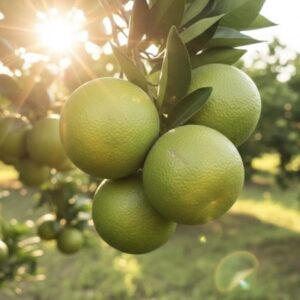 Trái cam xoàn ở trên cây