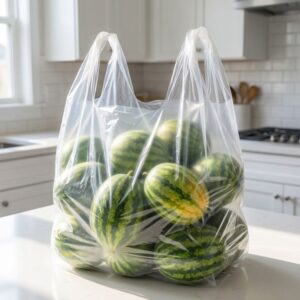 Dưa hấu ruột đỏ trong bịch