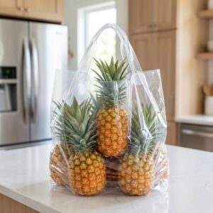 Thơm dứa queen khi bỏ trong bịch ni lông