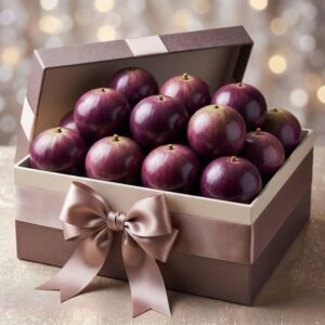 Vú sữa tím trong hộp quà tặng