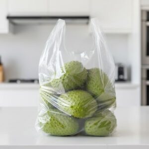 Mãng cầu xiêm trong bịch ni lông