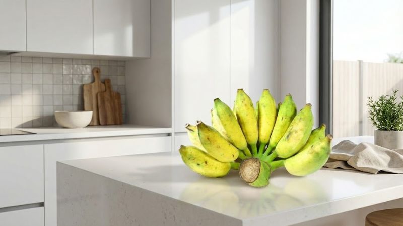 Cách chọn chuối sứ (chuối xiêm) dẻo ngọt
