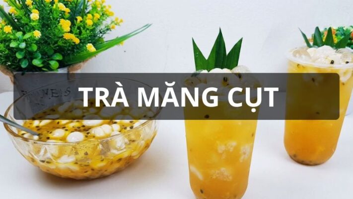 Trà măng cụt chanh dây