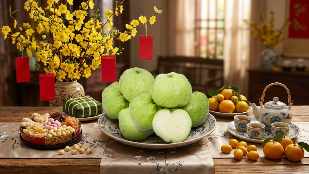 Ổi nữ hoàng chưng Tết